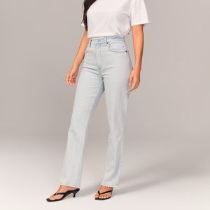 Abercrombie & Fitch Curve Love Light Carpenter Jeans Size 29R